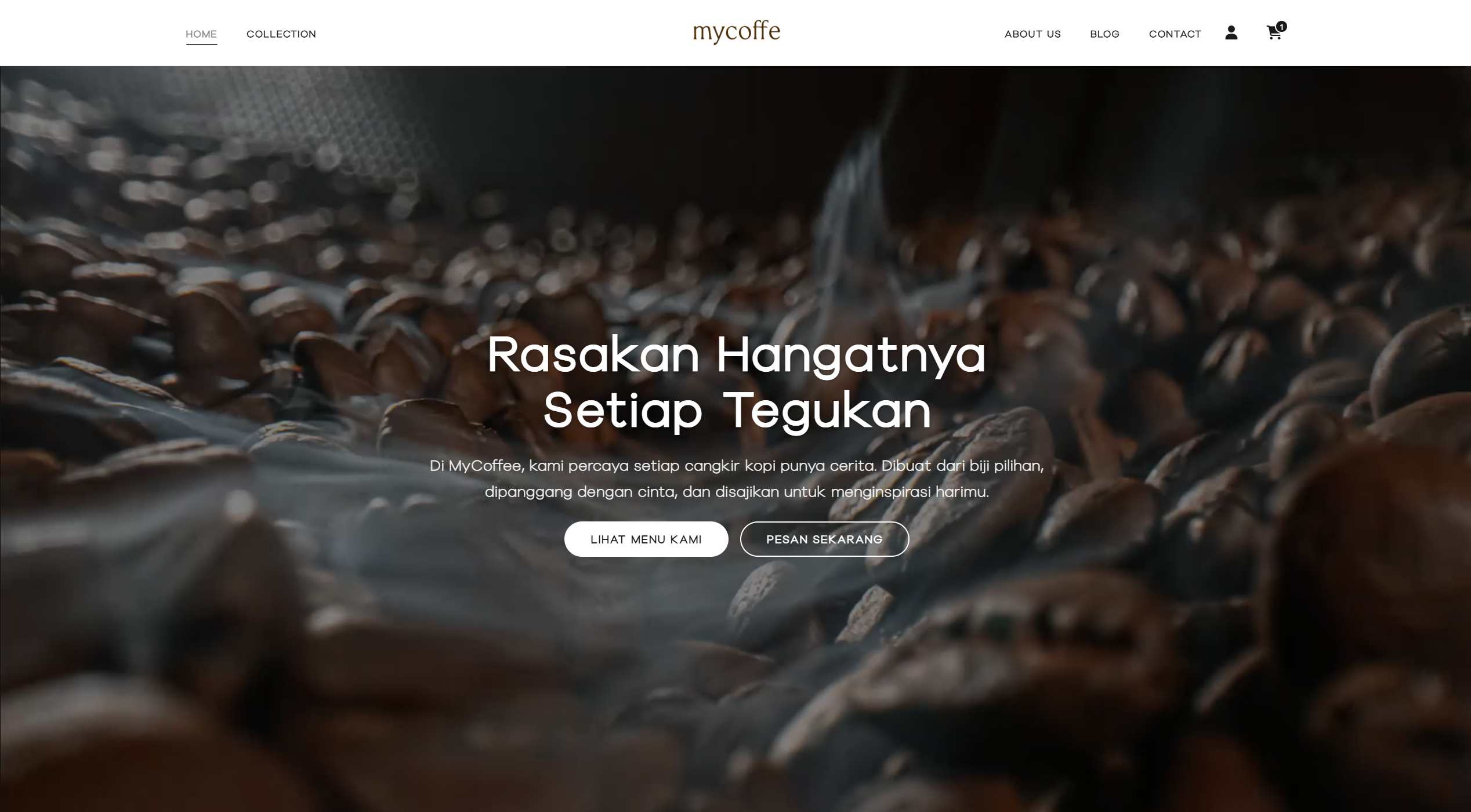MyCoffe - Coffee Shop Template